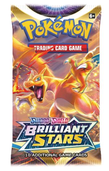 Amazon.co.jp: Sword & Shield - Brilliant Stars Booster pack